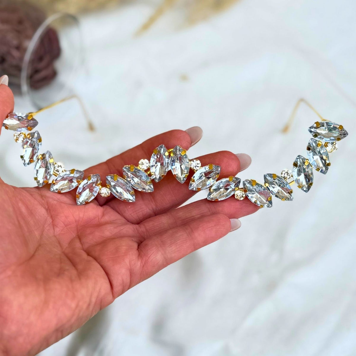 Crystal Facelets statement Jewelry