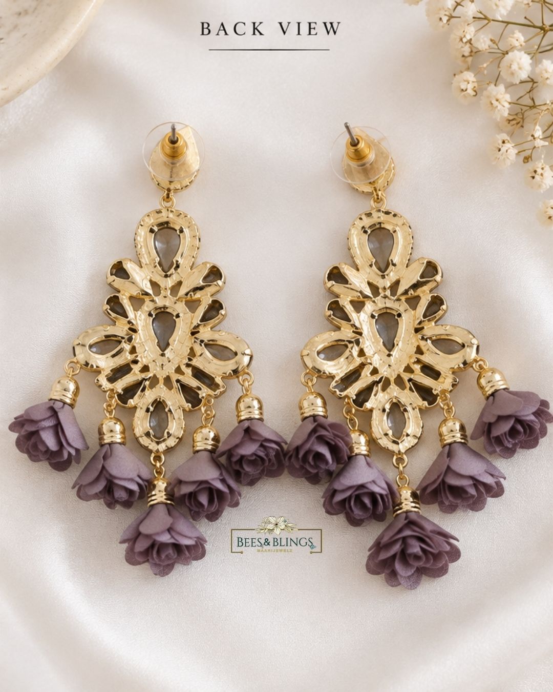 Grey_floral_statement_earrings_back