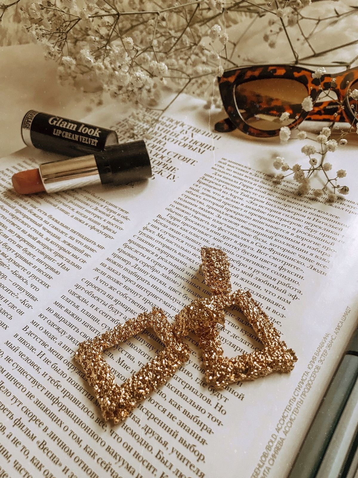 golden-drop-earrings