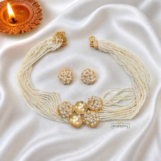 Pearl_ethnic_choker_necklace