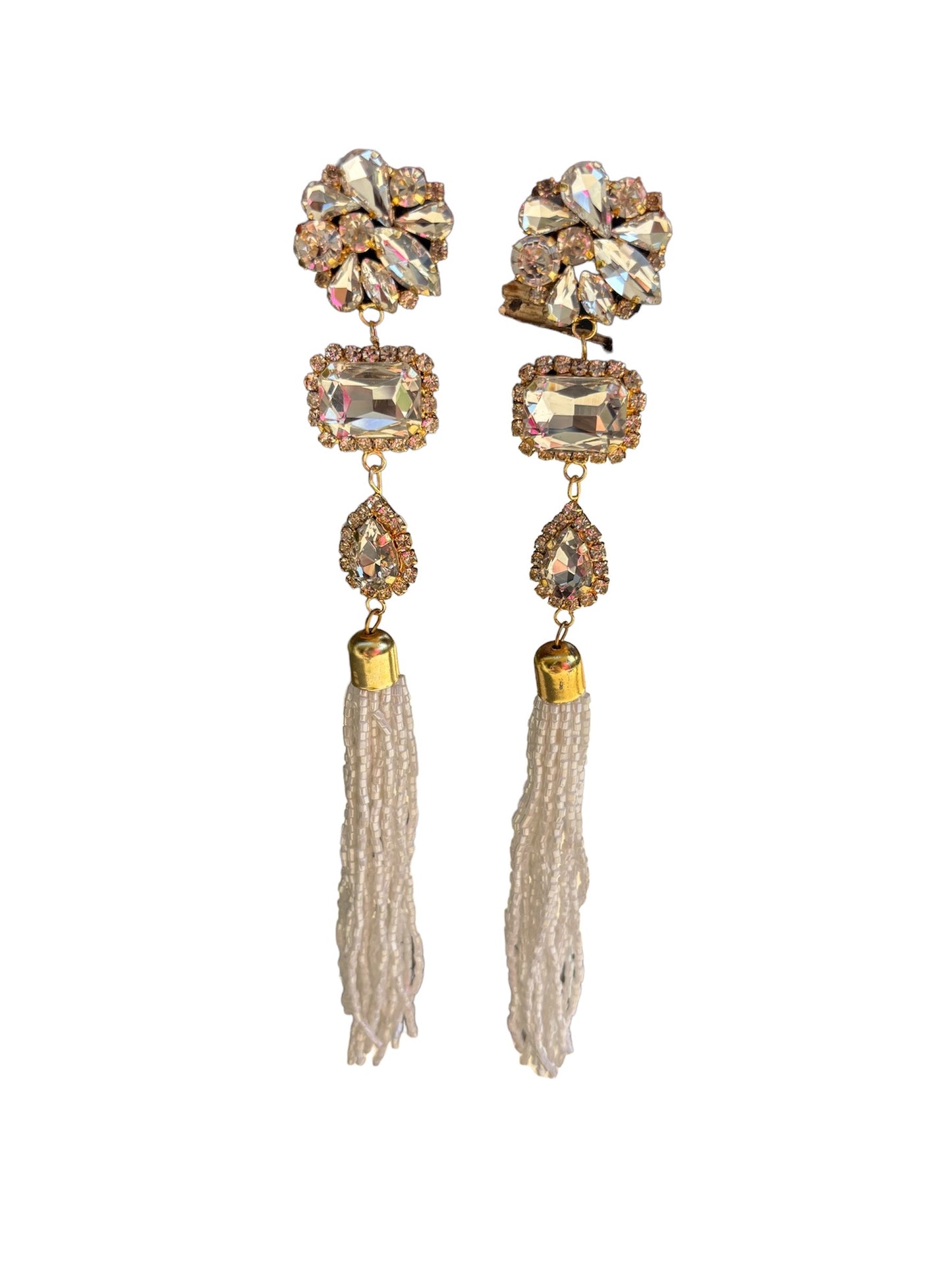 long-tassel party-earrings