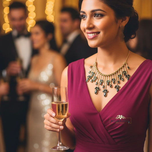 black-party-necklace