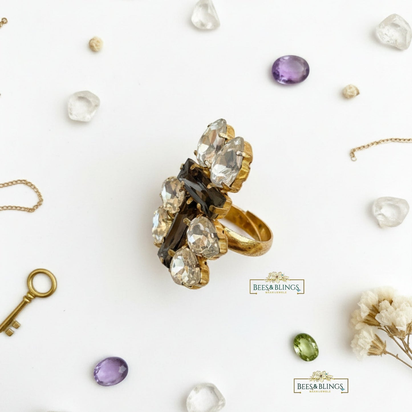 black-rhinestone-statement-ring