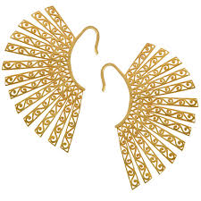 gold plated ear cuffs