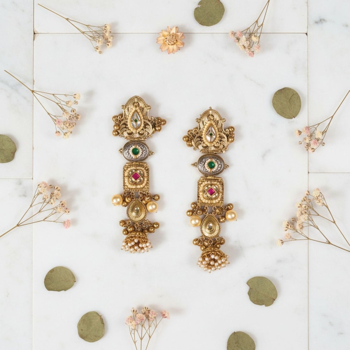 golden-ethnic-jhumkas