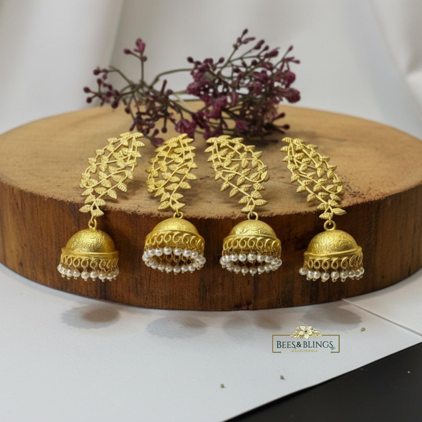 golden-festive-jhumkis