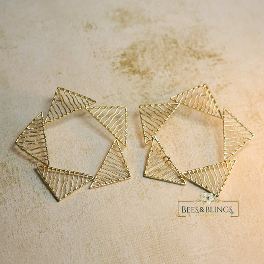 golden-hoops-casual-earrings