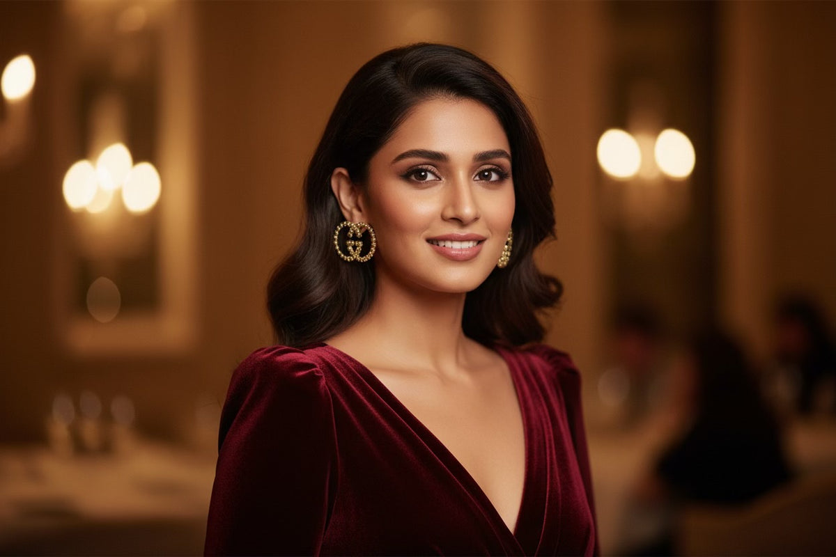 golden-statement-earrings
