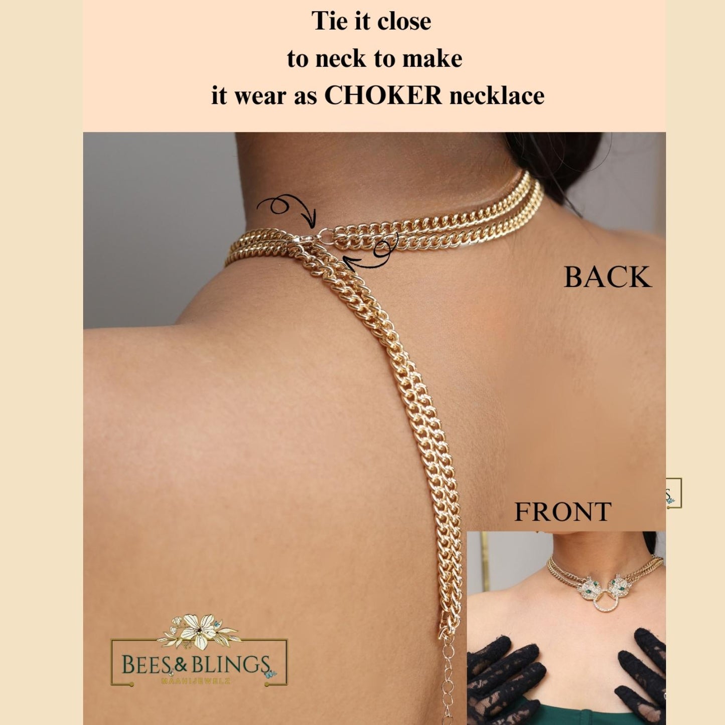 panther-partywear-statement-necklace