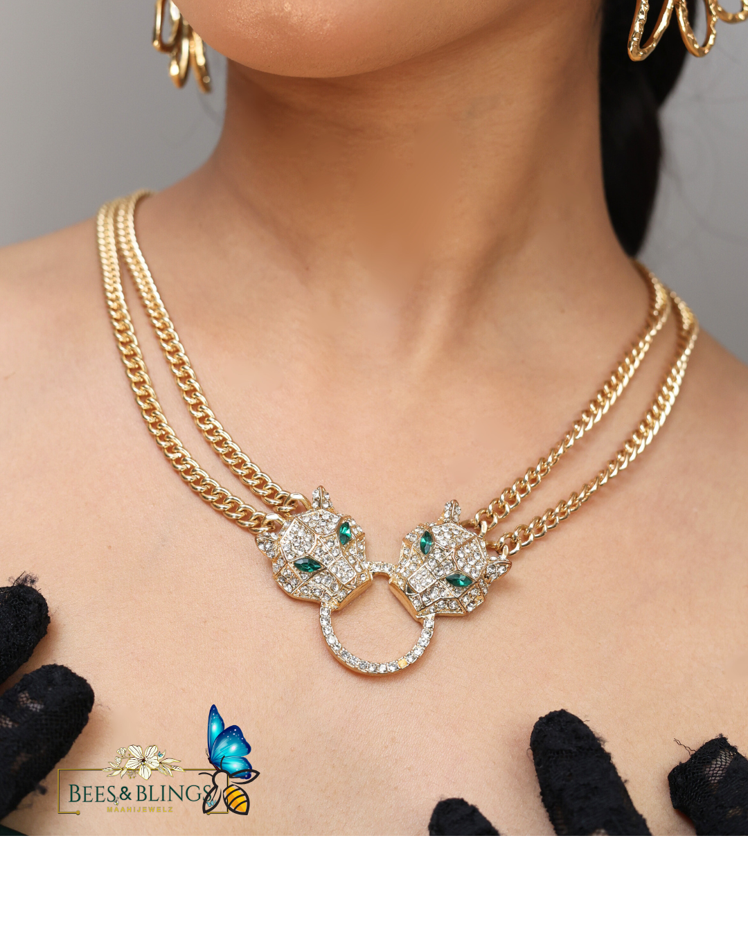 panther-partywear-statement-necklace