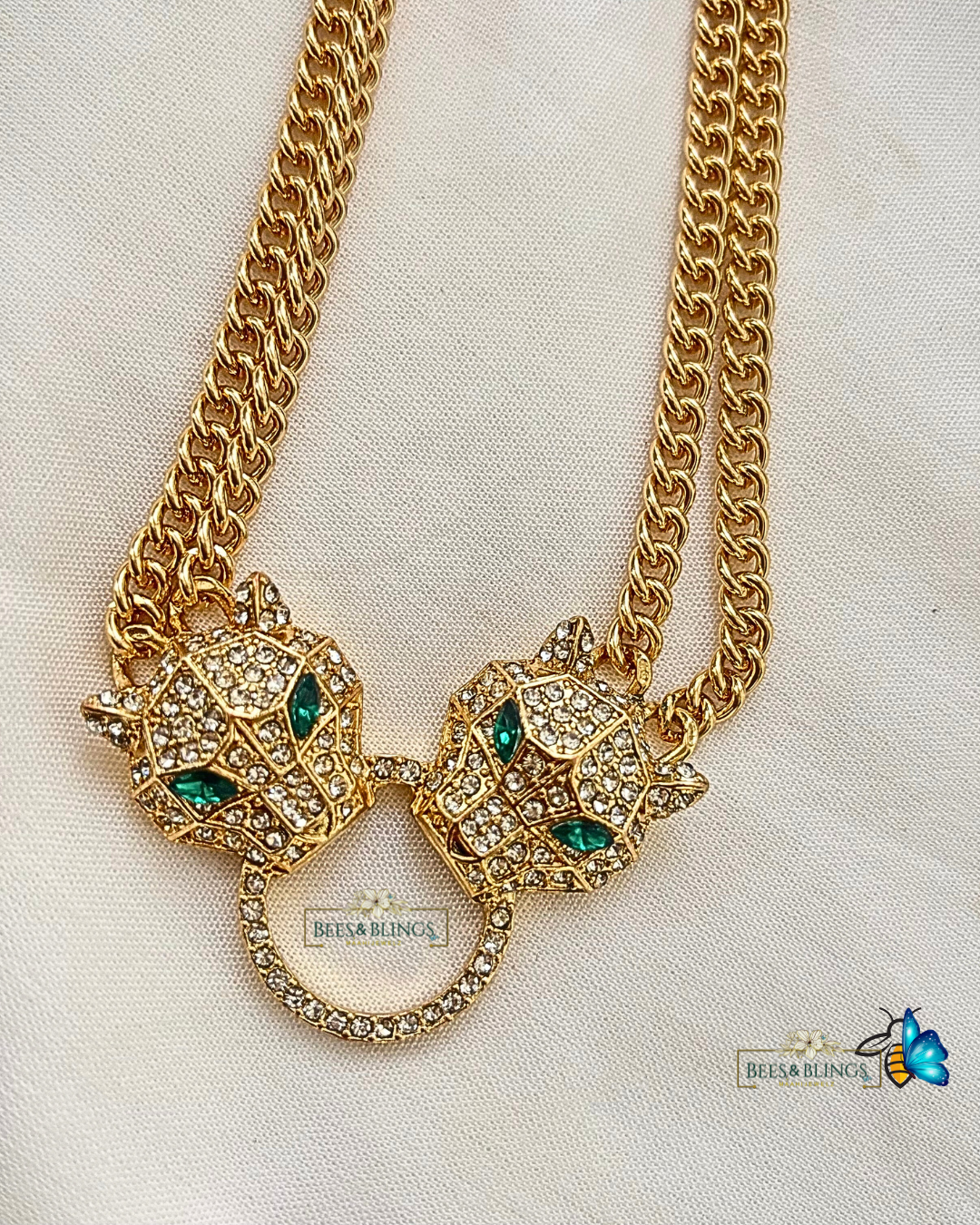 panther-partywear-statement-necklace