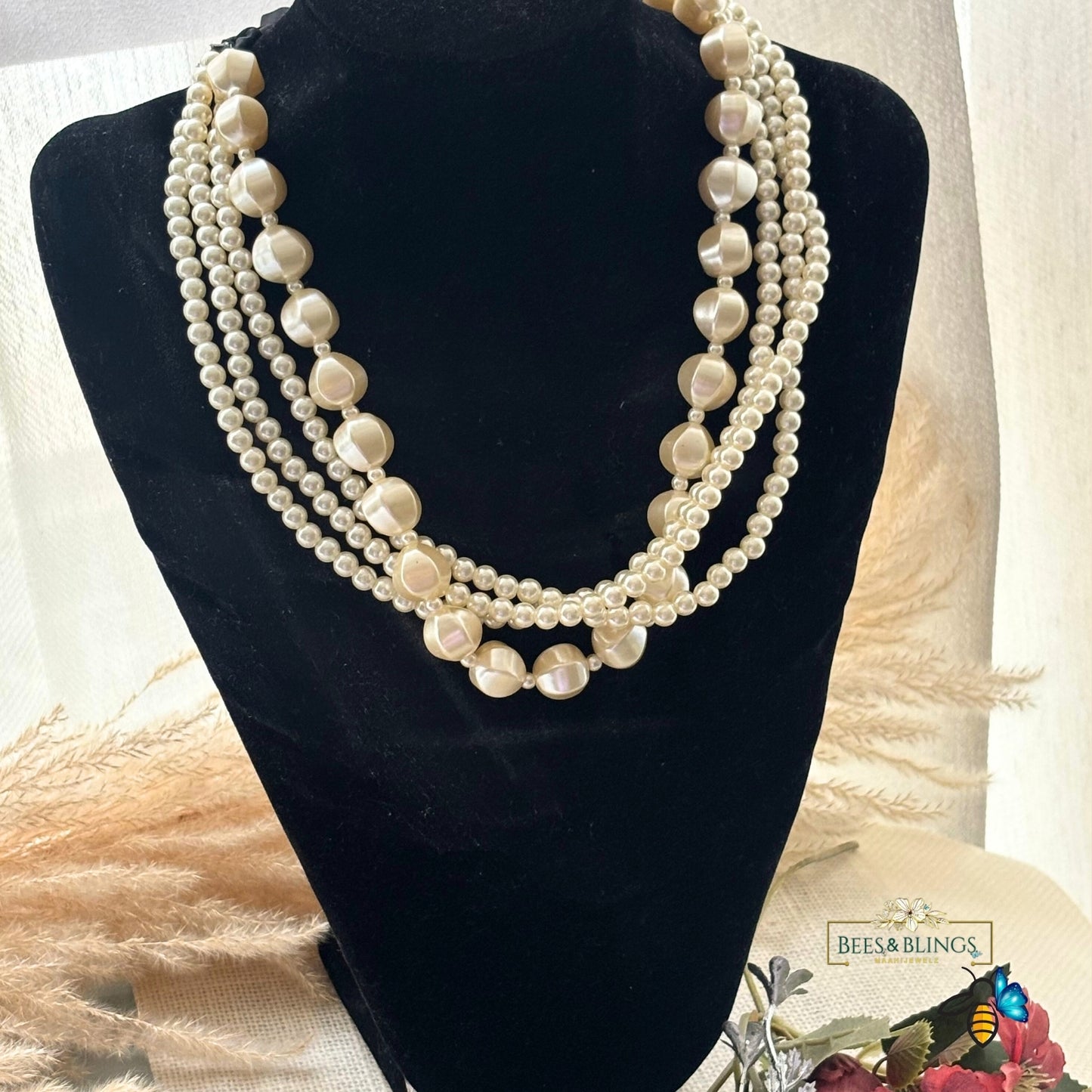 layered pearl necklace