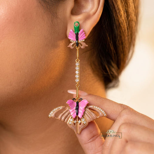 Butterfly Party Drop Earrings