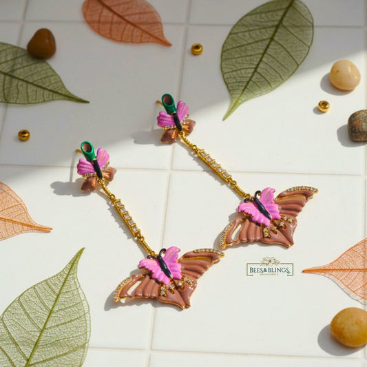 Butterfly Party Drop Earrings