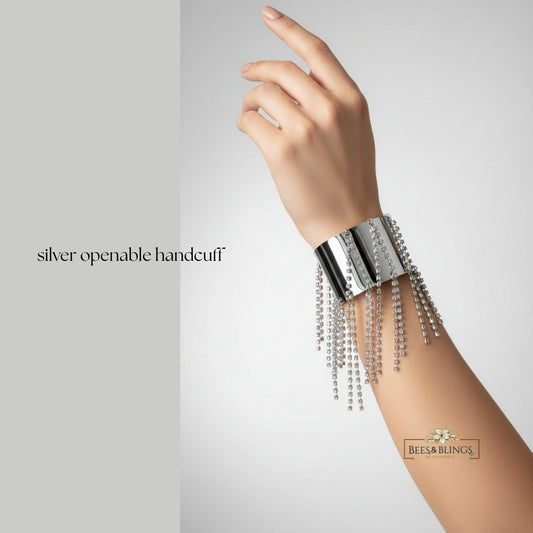 silver bracelets hand accessory