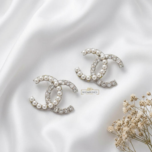 Pearl Statement studs Earrings