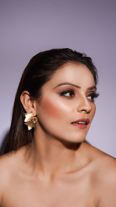 Gold plated statement Earrings