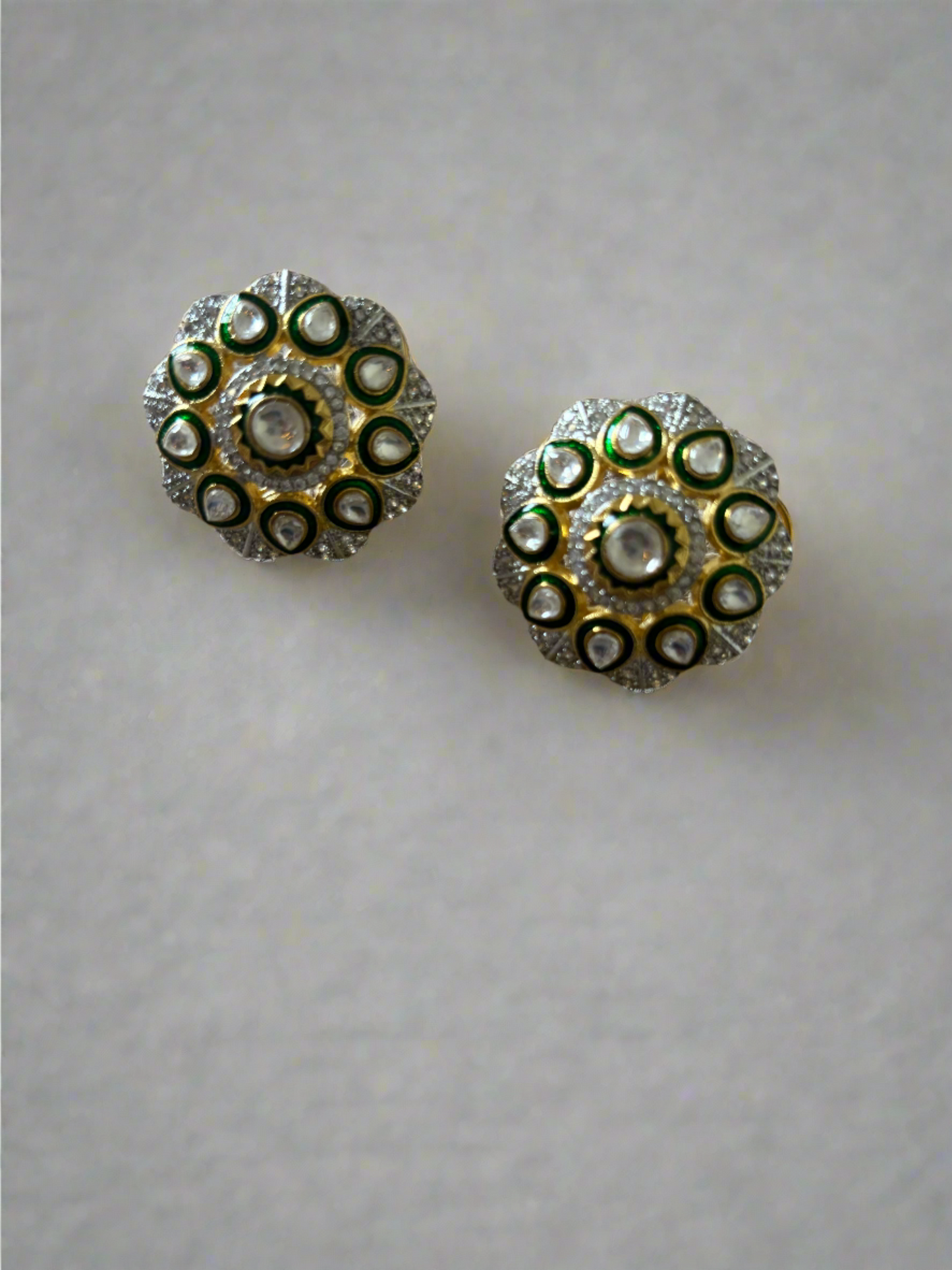 mossoinate kundan studs