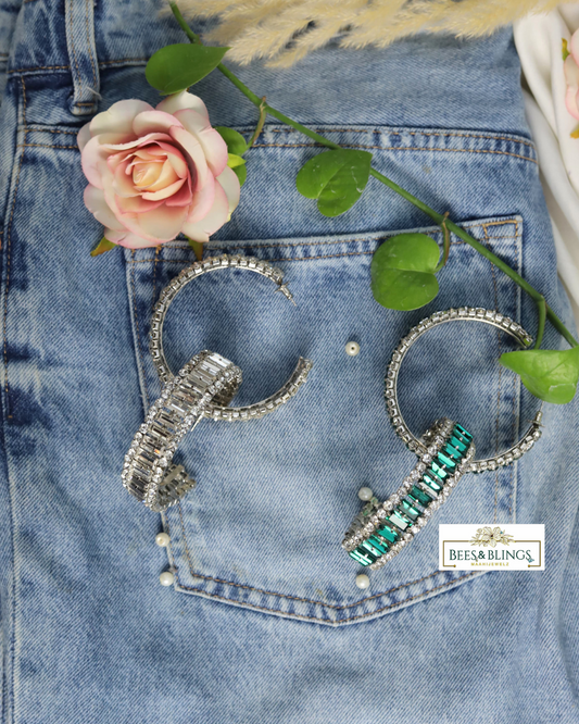 Silver-Party-Statement-Hoops