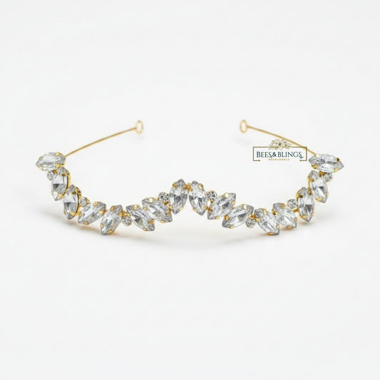 Crystal Facelets statement Jewelry