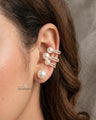 Golden Pearl & Crystal Ear climbers