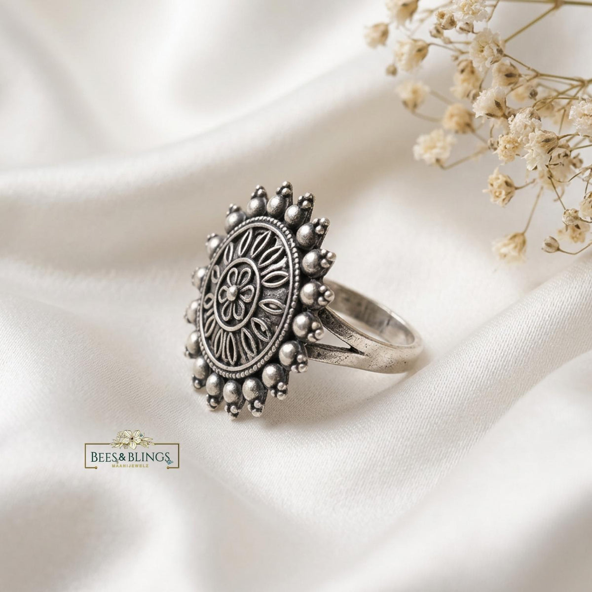 Round Oxidised Ring