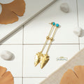 Gold-Turquoise-Drop-Earrings