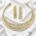 Gold-multi-strand-hasli-necklace-set