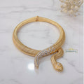 Golden-Luxury-Snake-Choker-Necklace