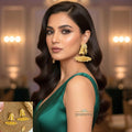 Golden Muse Statement Earrings