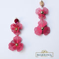 Hot-Pink-Floral-Statement-Earrings-front-back