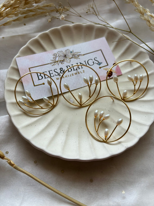 goldplated-pearl-casual-earring