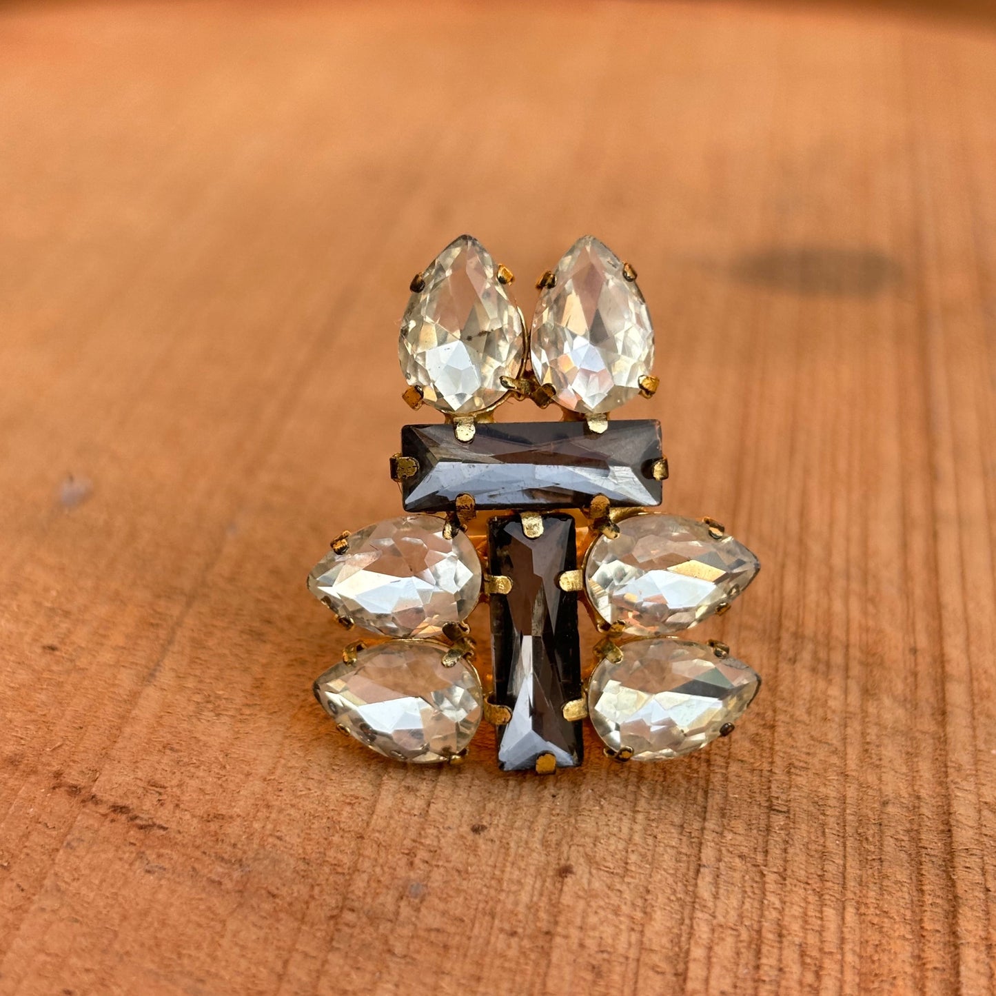 golden stone ring