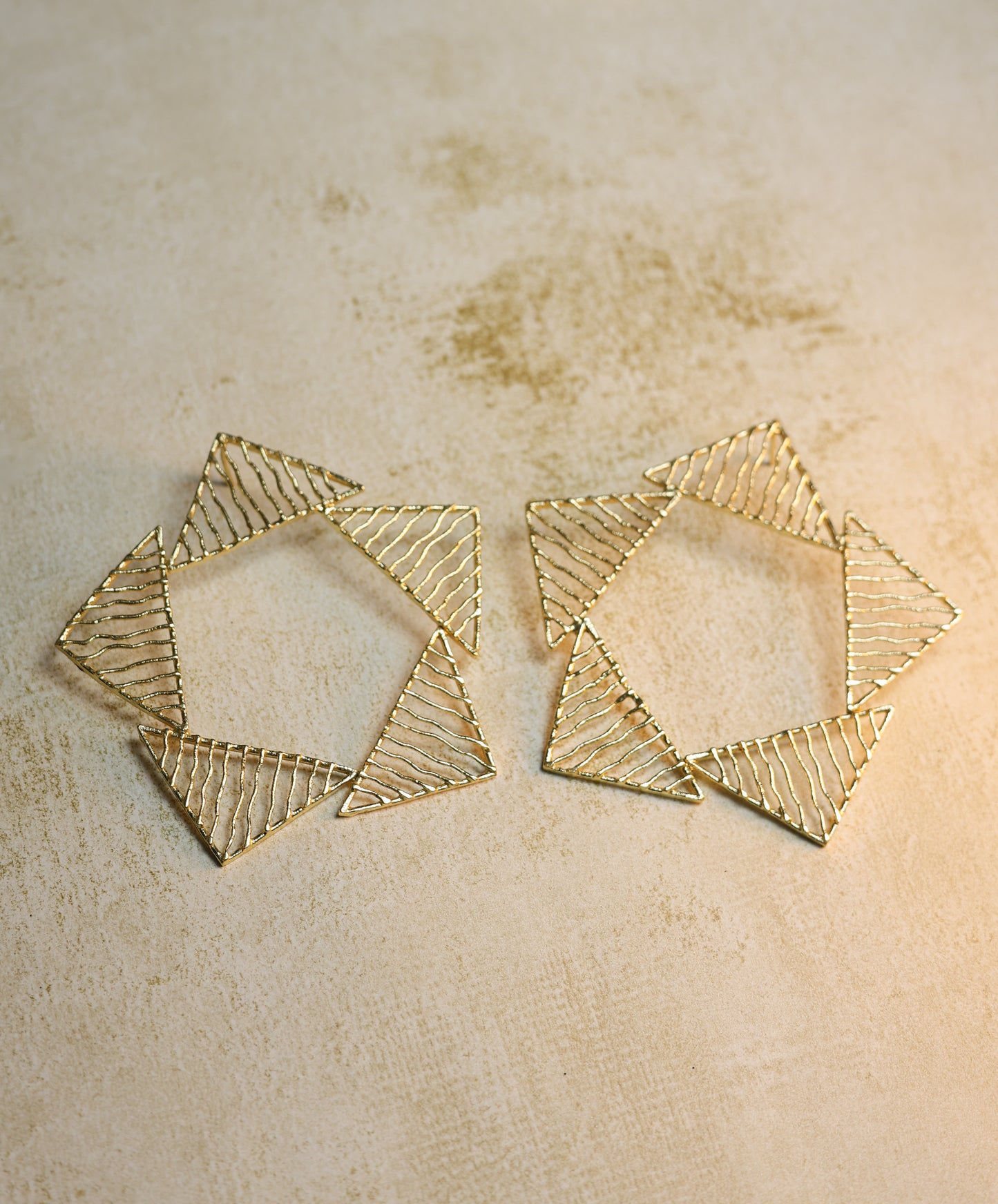 gold plated hoop earrings