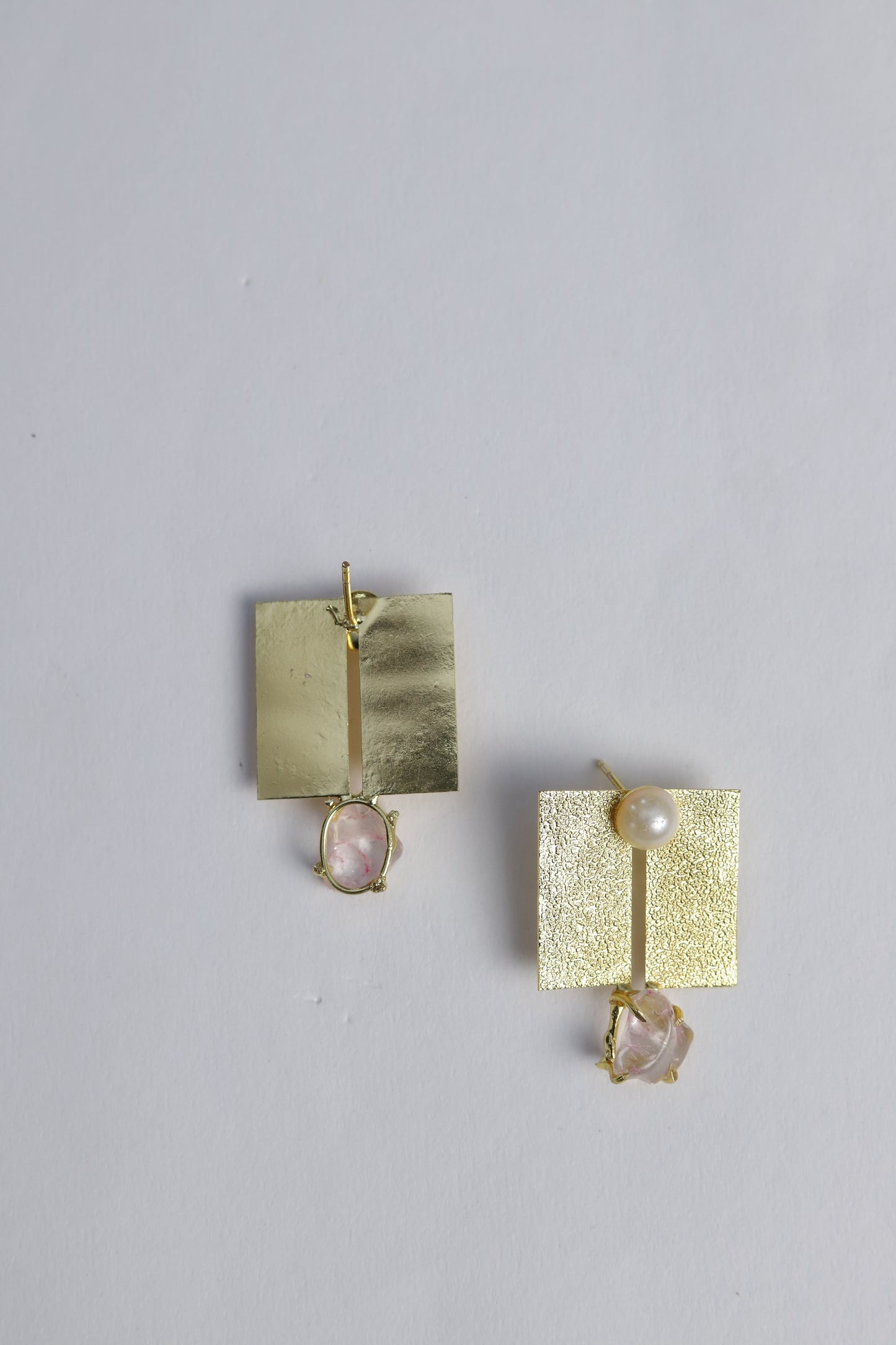 goldplated-square-stud-earrings