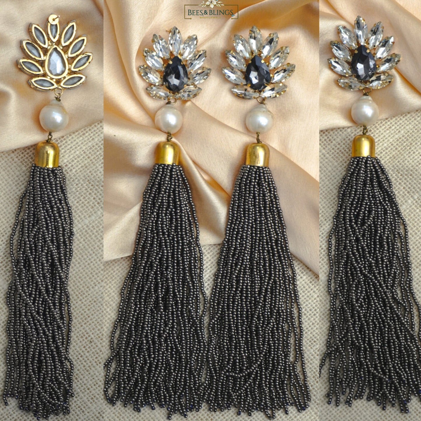 Tassel-long-earrings