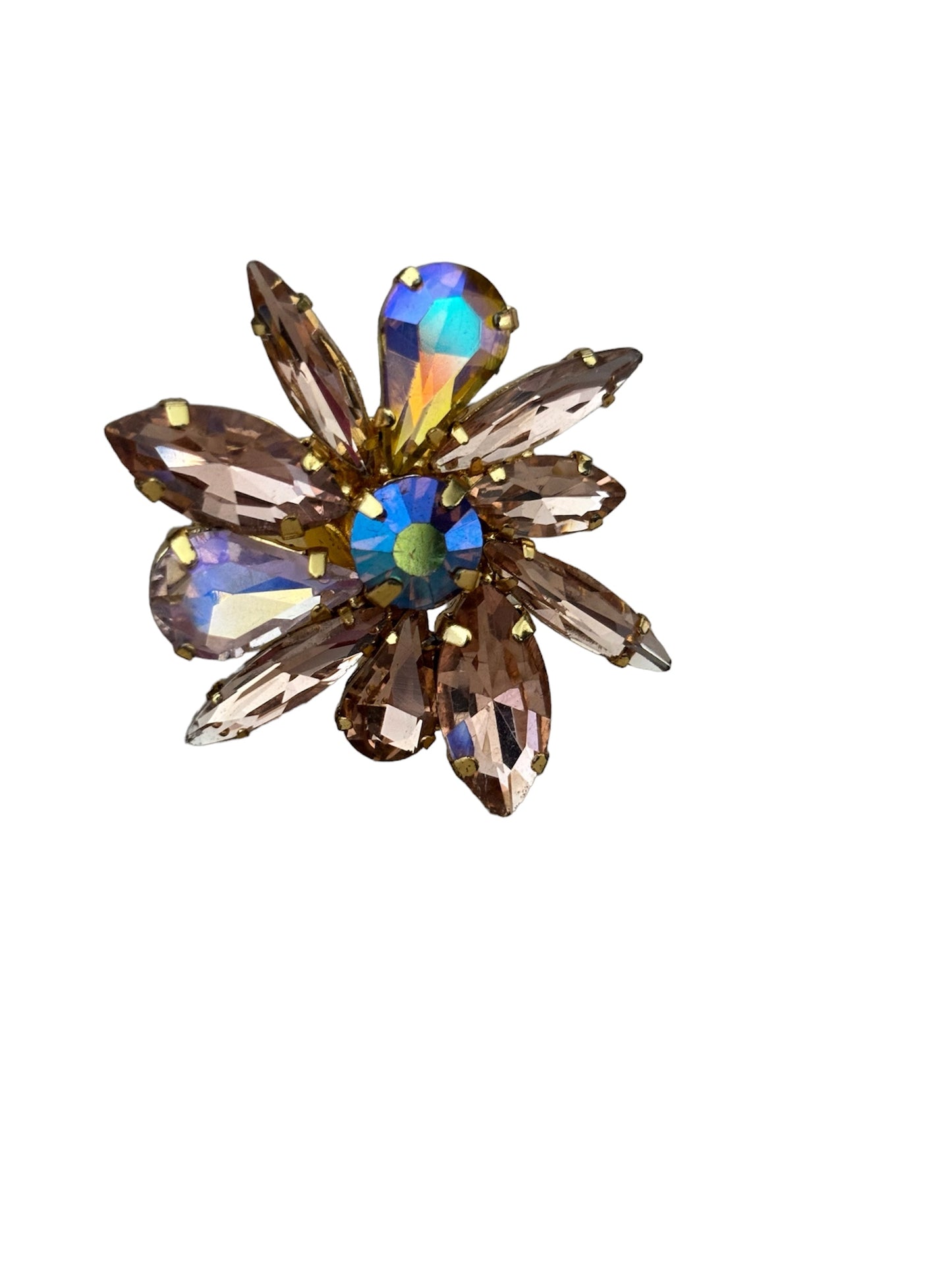 floral statement ring