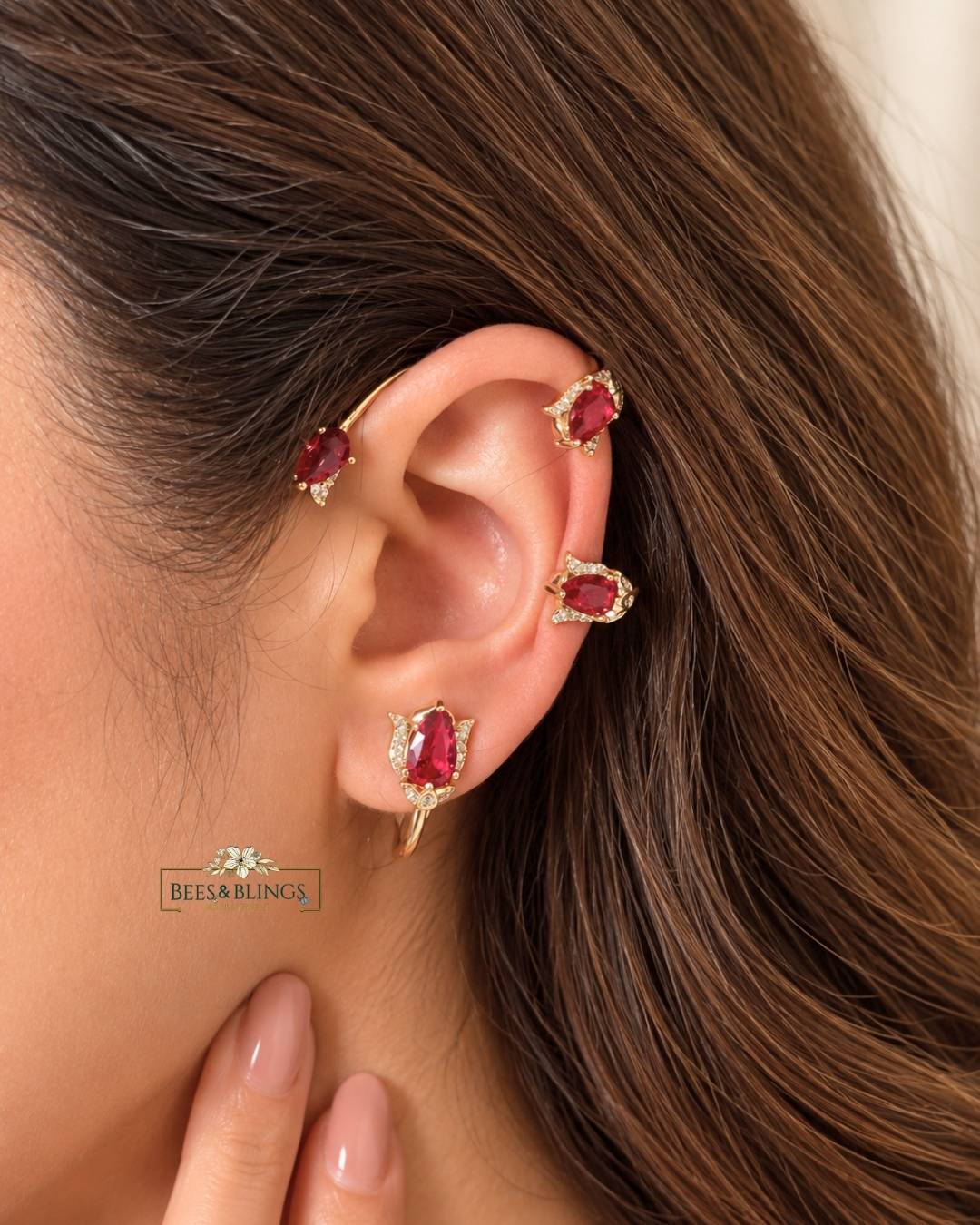 Ruby_Red_Crystal_EarCuff 