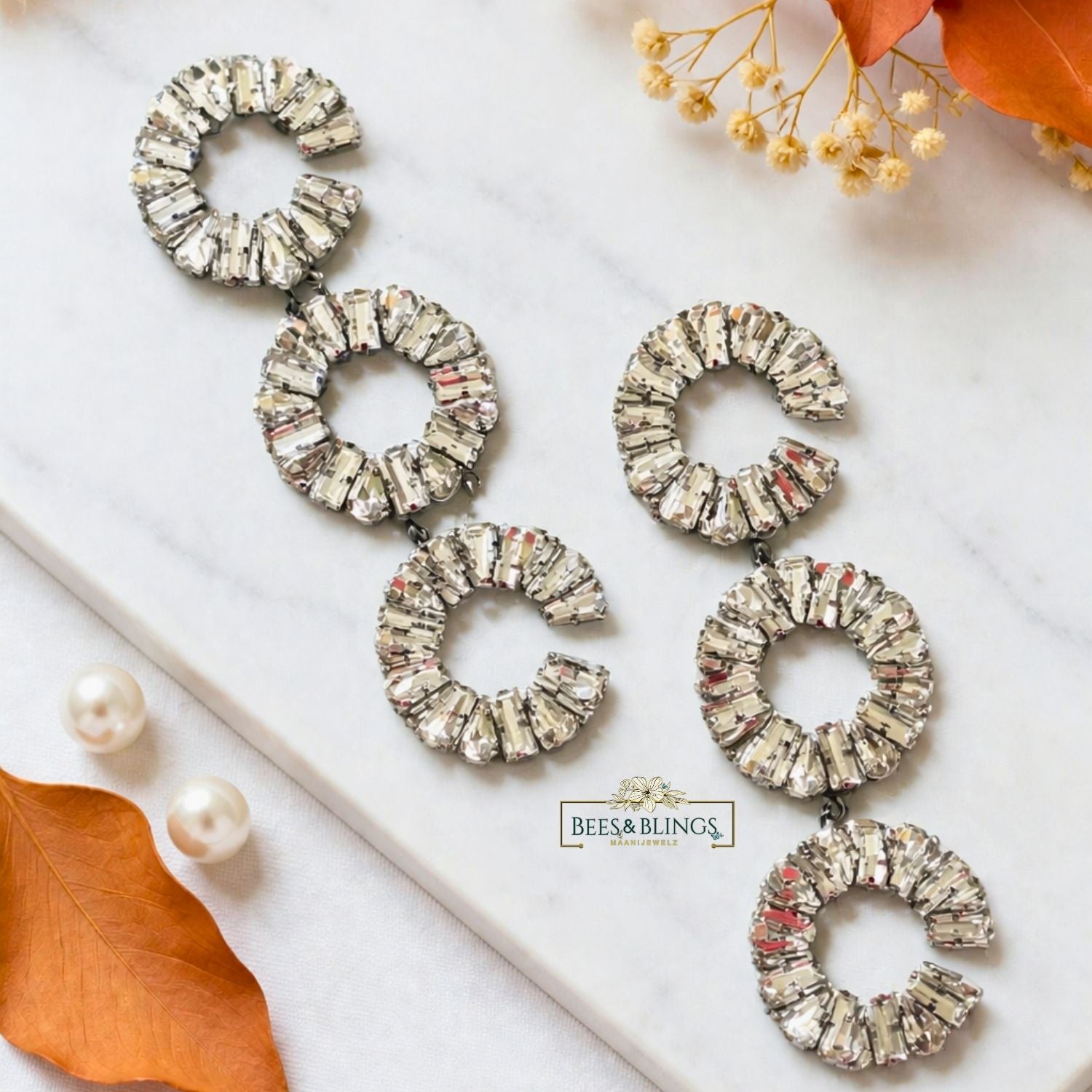Silver-Crystal-Statement-Chandelier-Earrings