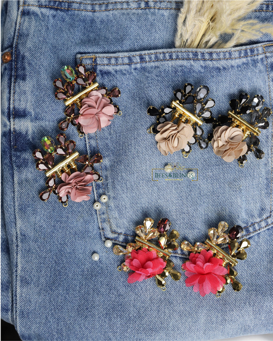NOURA-FLORAL-PARTY-STUD EARRINGS