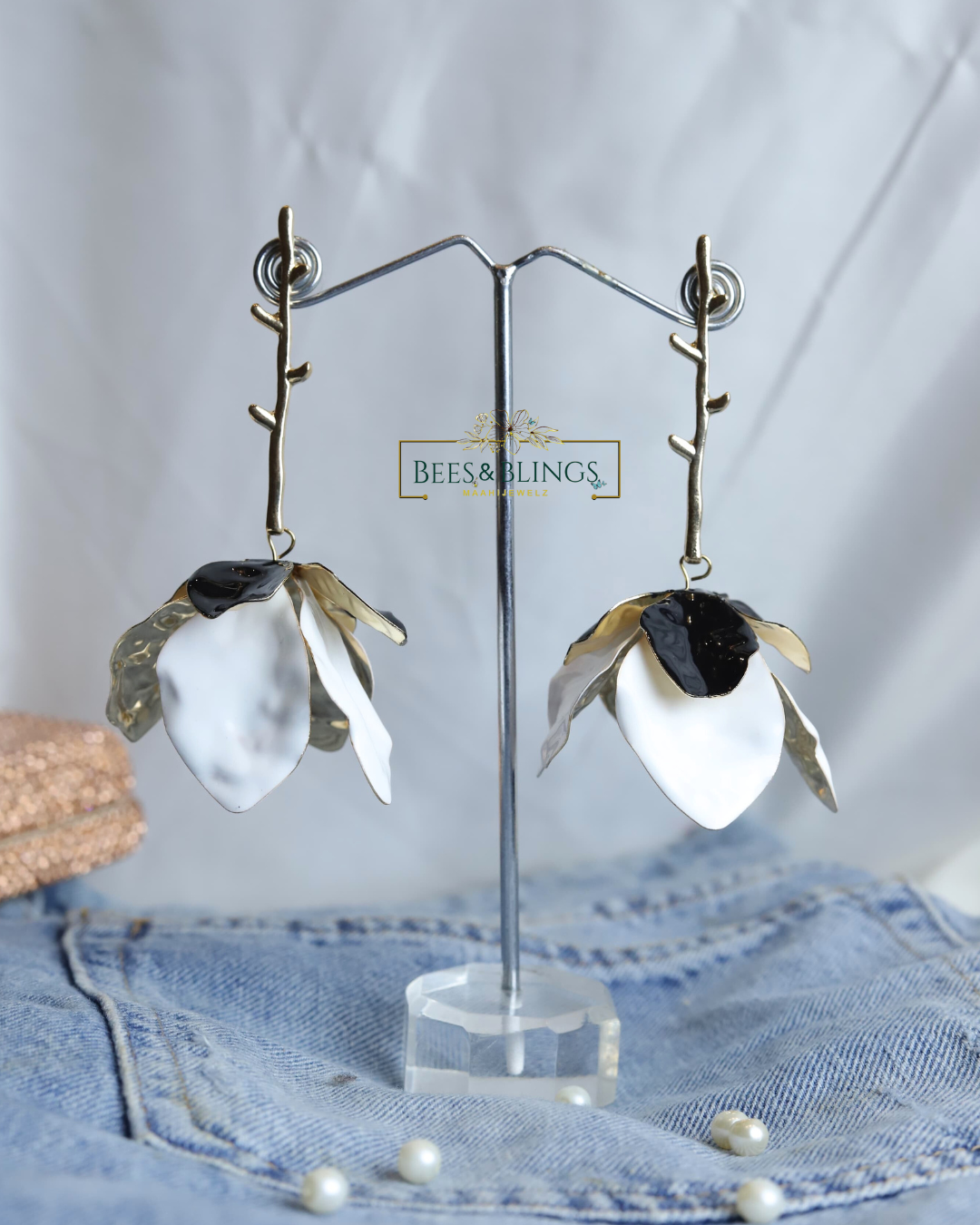 floral-partywear-earrings