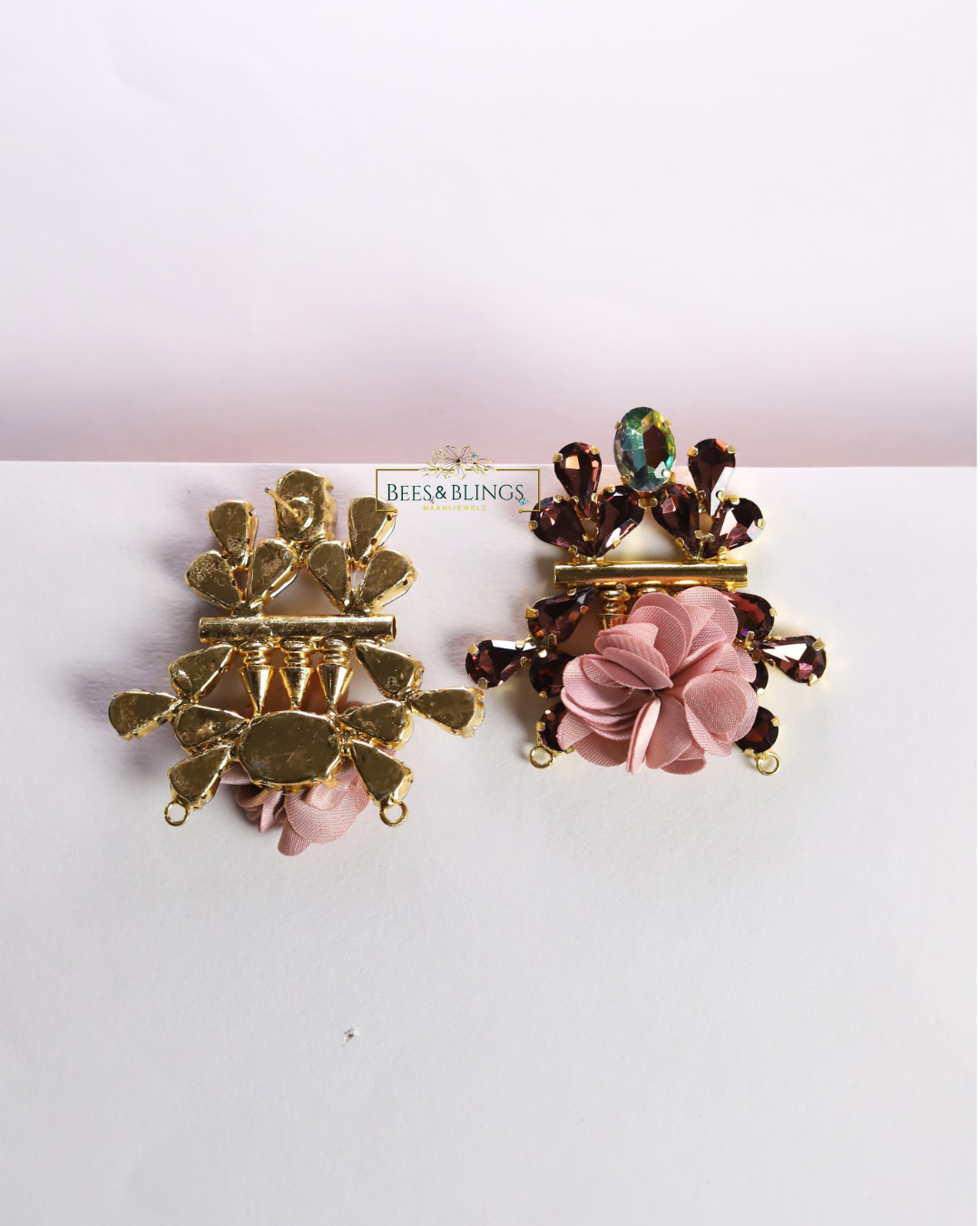 NOURA-FLORAL-PARTY-STUD EARRINGS