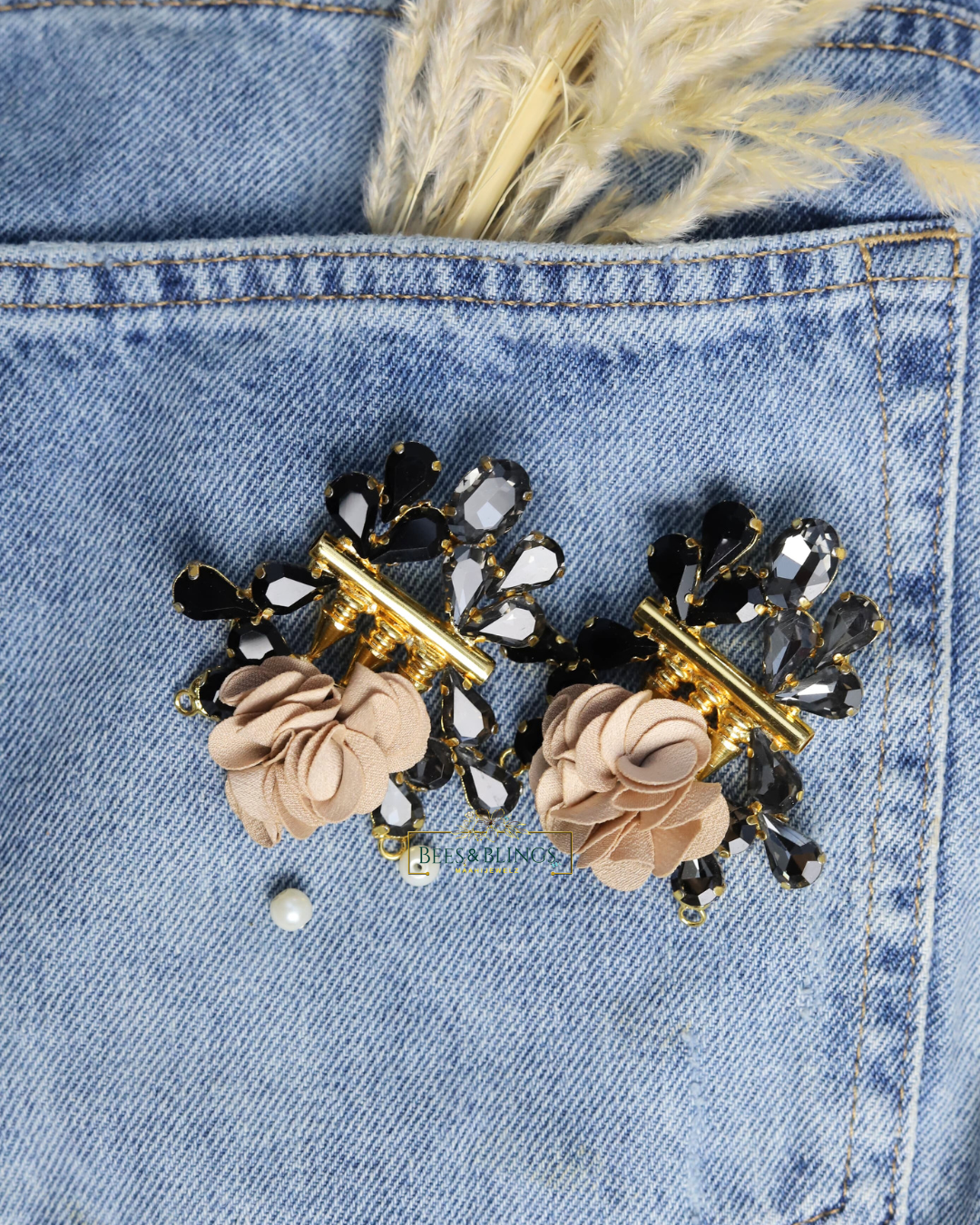 NOURA-FLORAL-PARTY-STUD EARRINGS