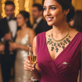 black-party-necklace