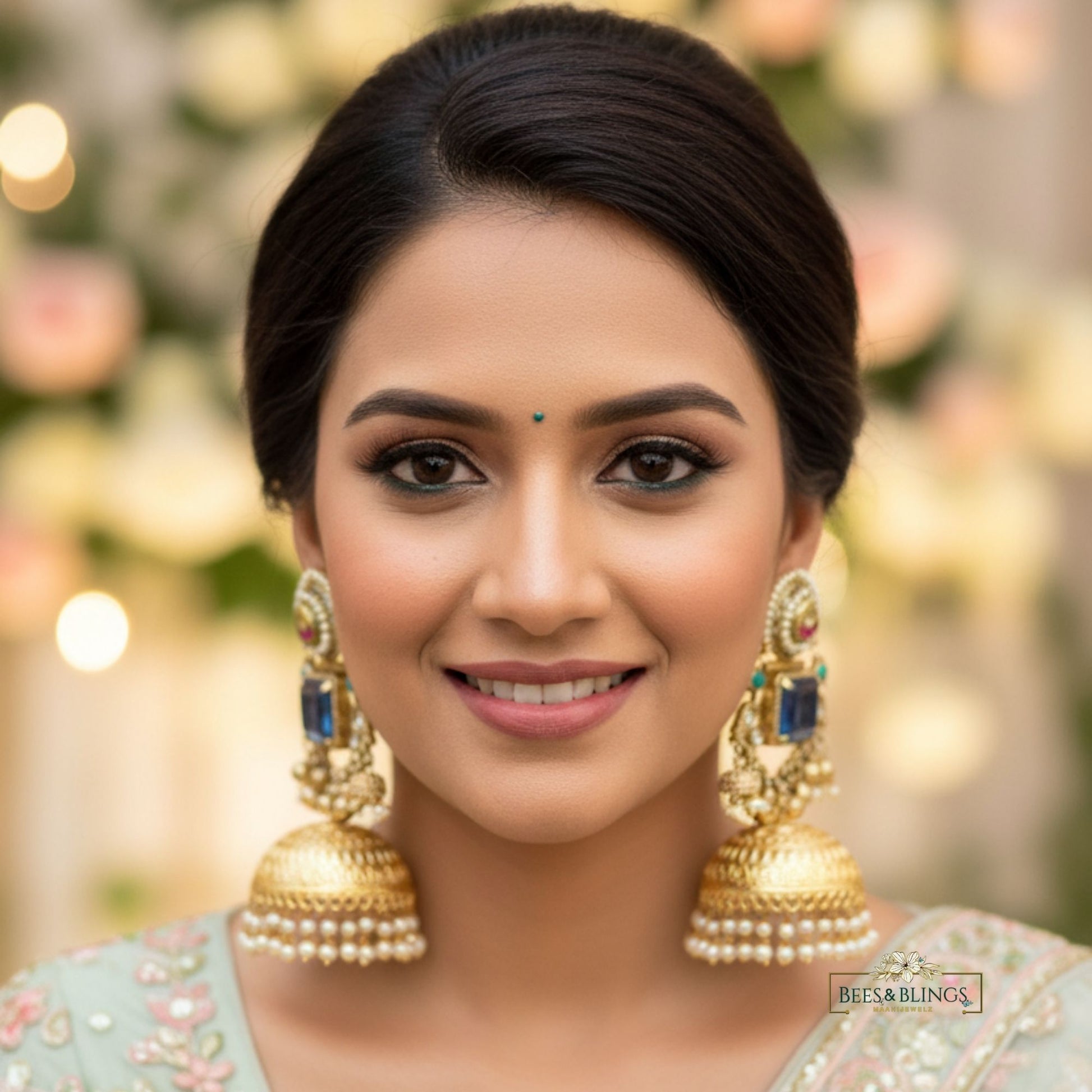 blue_kundan_jhumkas_model