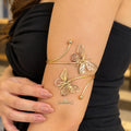 Golden butterfly Arm Cuff