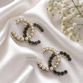 Pearl Statement studs Earrings