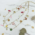 Garden Charm Layered Necklace
