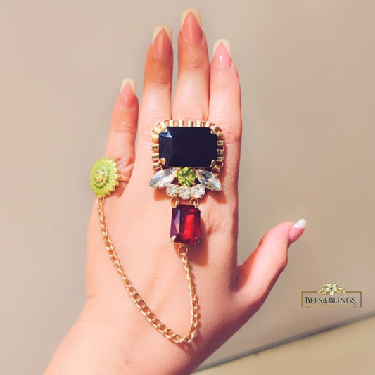 dual-finger-black-ring-statement