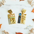 Gold Kundan Jhumki Earrings | Traditional Indian Jewellery